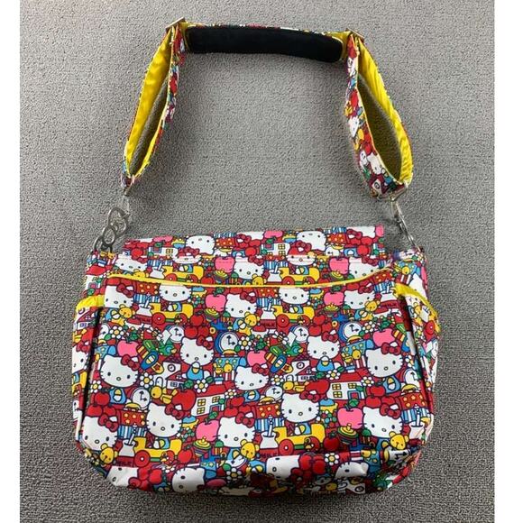 Ju Ju Be x Hello Kitty Diaper Bag Better Be Prepared Tick Tock Shoulder Strap - Picture 2 of 16